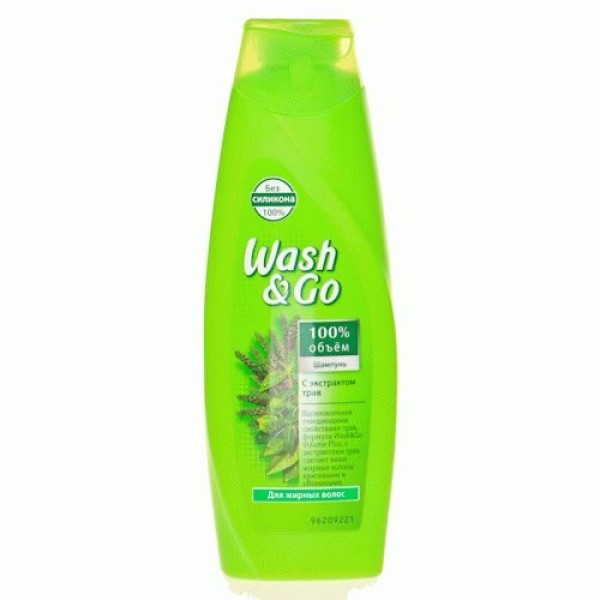 Шампунь для волос и тела Wash&go