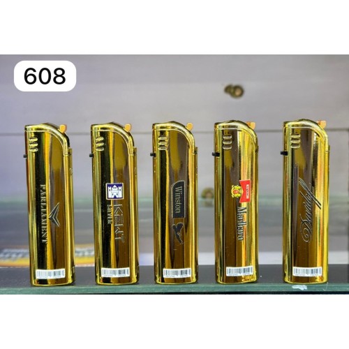 Зажигалка 608gold 