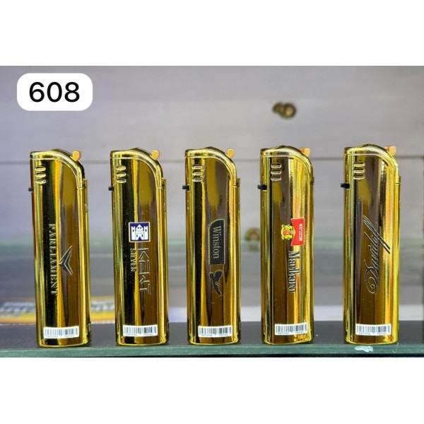 Зажигалка 608gold 