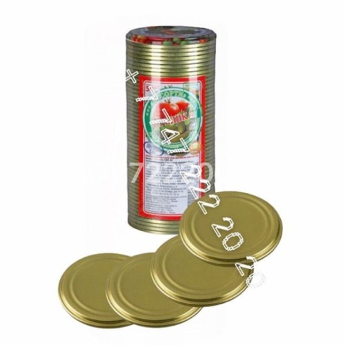 Крышки металлическая для закатывания банок
