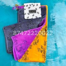 Микрофибра 3 в 1 с цветочным принтом 5395 30х30
